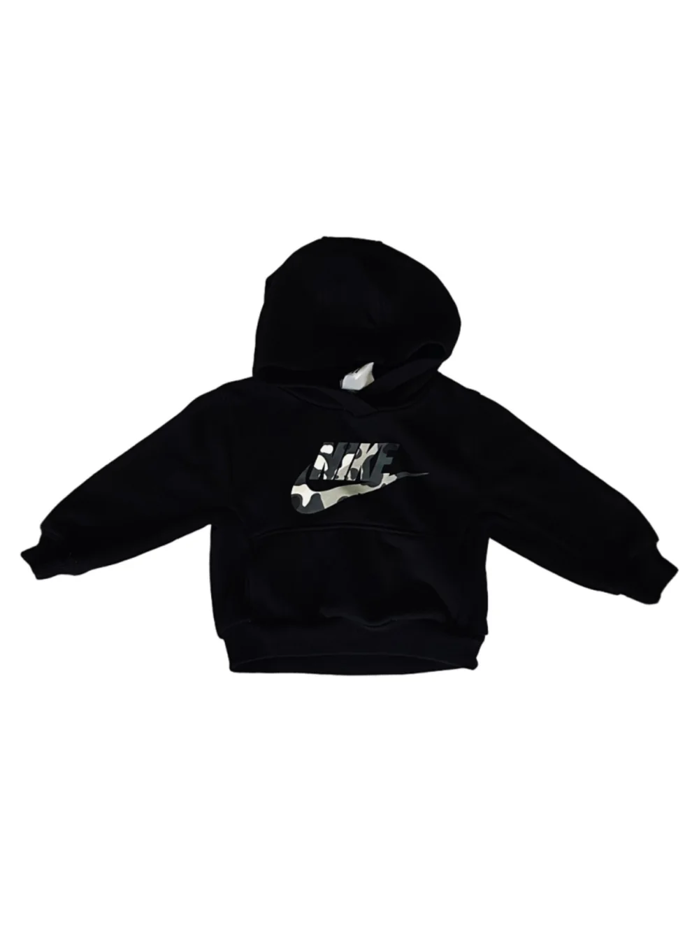 Baby Nike Black and Grey Camo Logo Hoodie and Jogger Set 12 Months